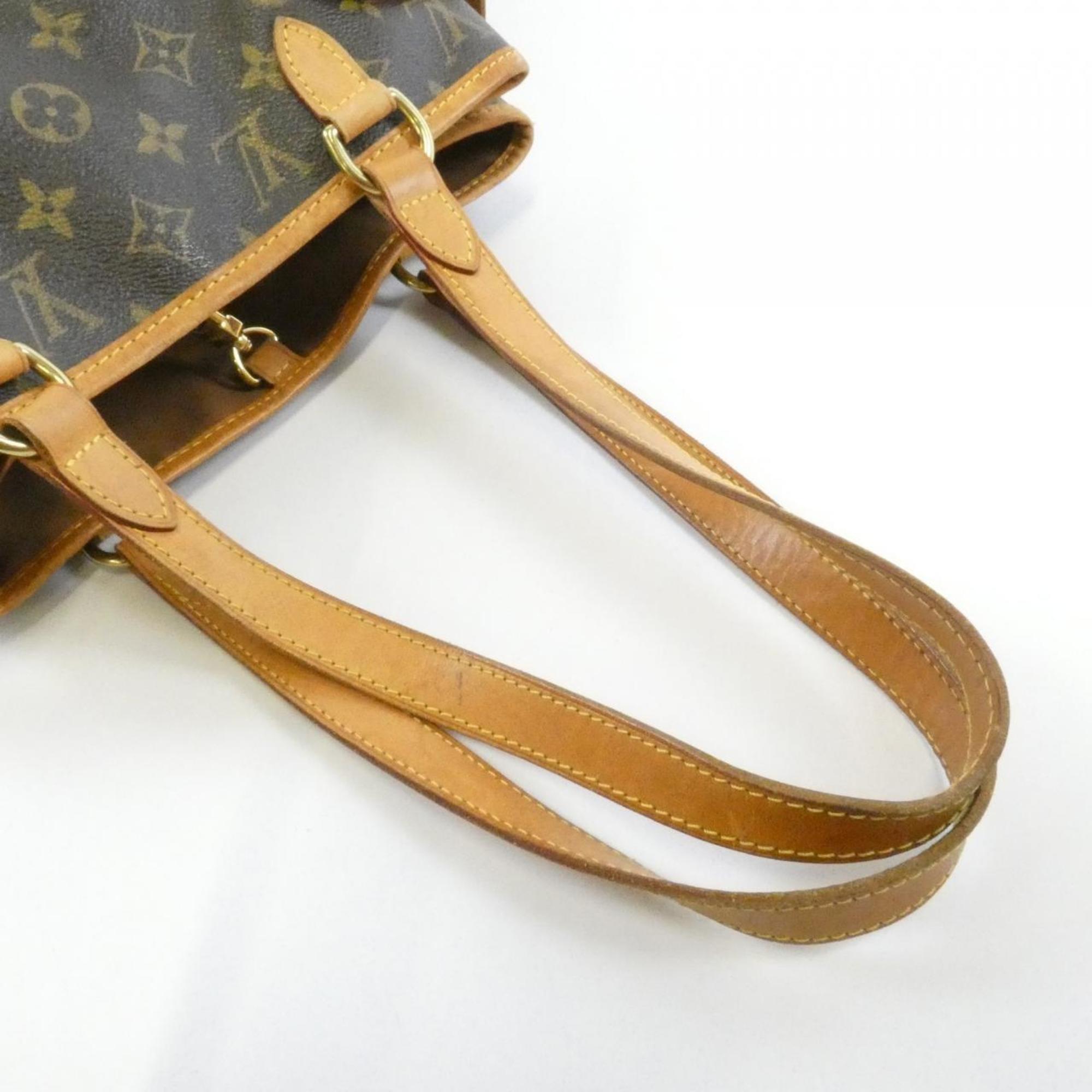 Louis Vuitton Brown Coated Canvas Shoulder Bag (Pre-Owned)
