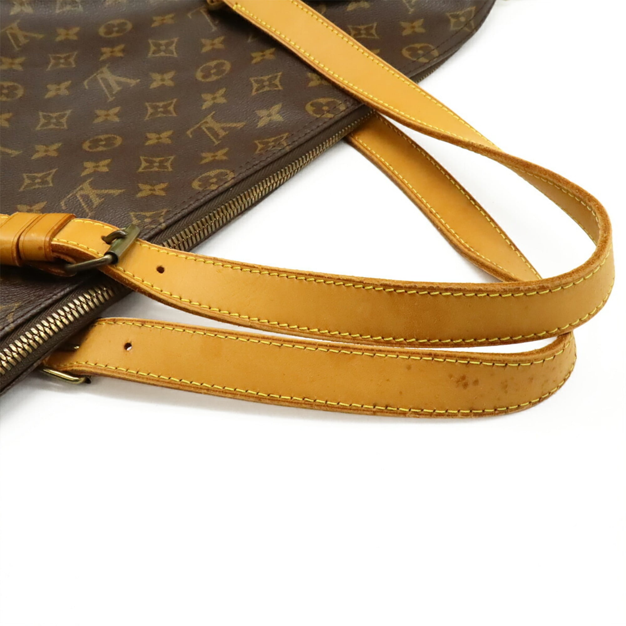 Louis Vuitton Brown Pvc Boston Bag Shoulder Bag (Pre-Owned)