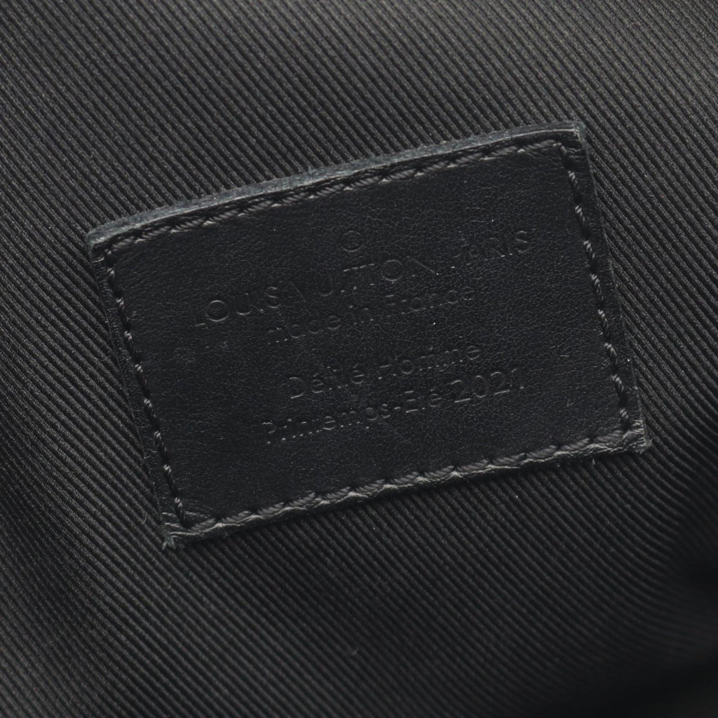 Louis Vuitton Black Brown Monogram Macassar Multi-Color Coated Canvas Leather Shoulder Bag (Pre-Owned)
