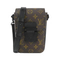 Louis Vuitton Brown Coated Canvas Shoulder Bag (Pre-Owned)