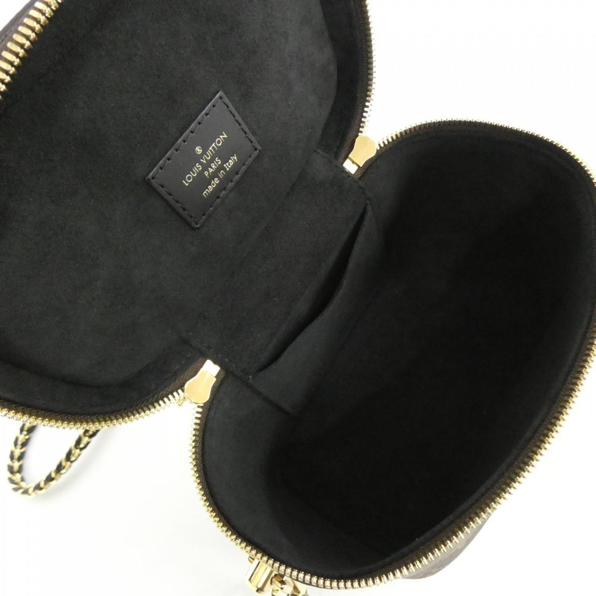 Louis Vuitton Marron Coated Canvas Handbag (Pre-Owned)