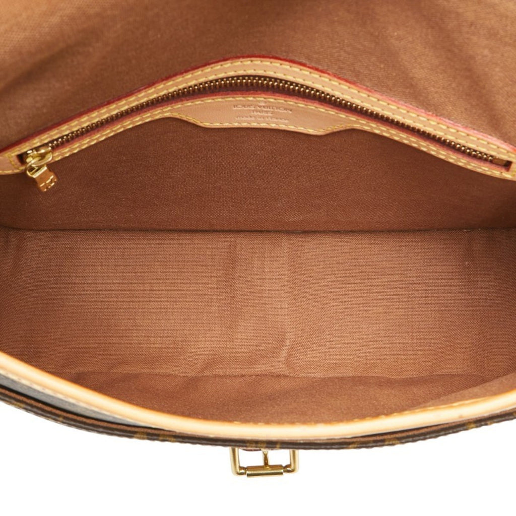 Louis Vuitton Monogram Brown Pvc Leather Shoulder Bag (Pre-Owned)