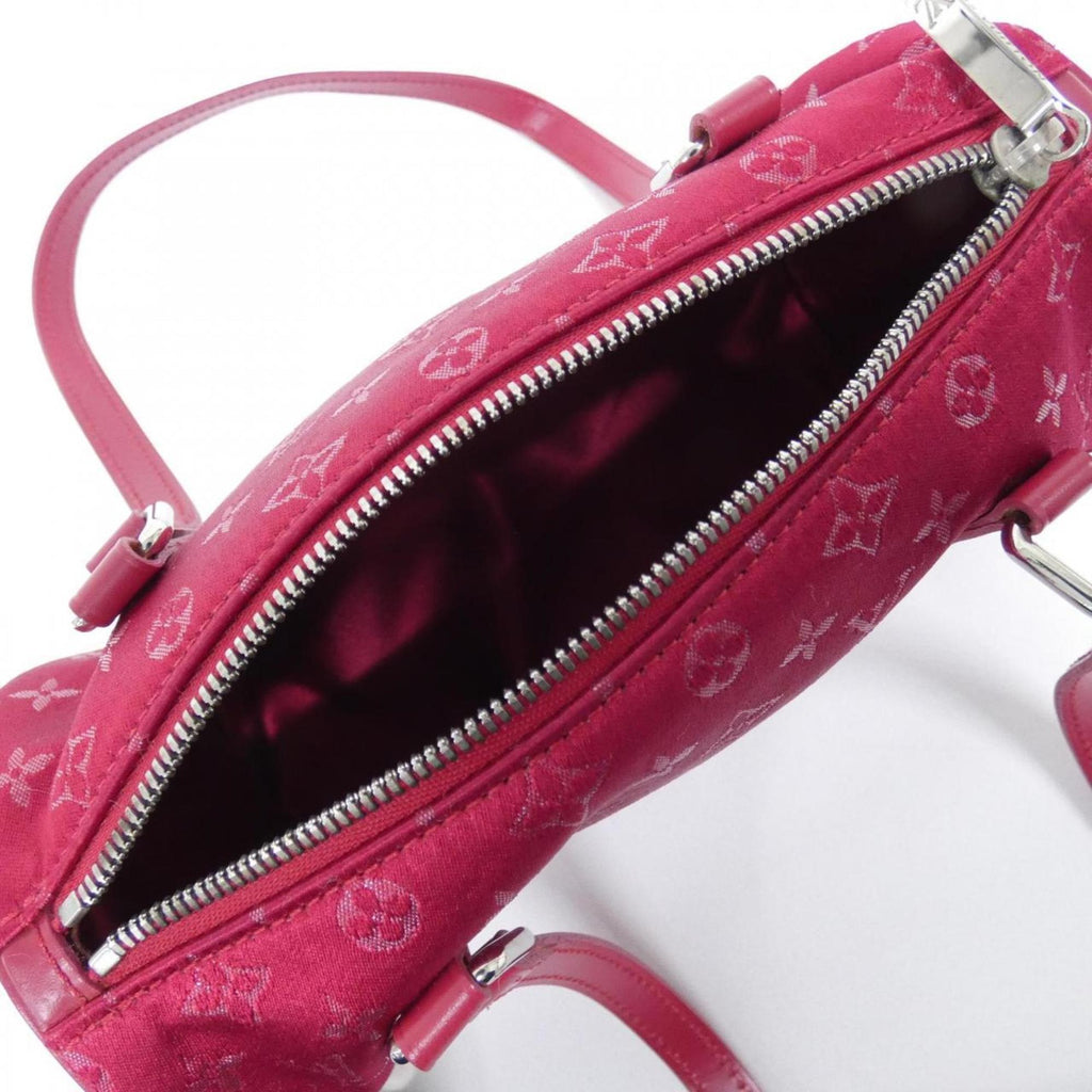 Louis Vuitton Red Color Satin Handbag (Pre-Owned)