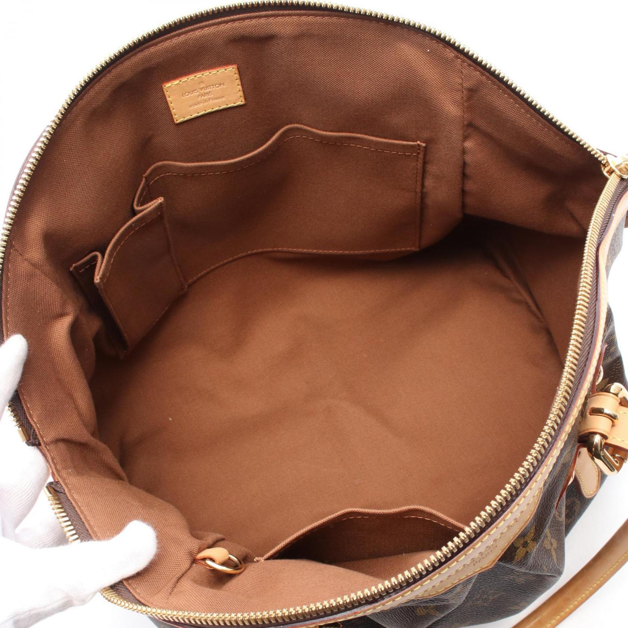 Louis Vuitton Brown Monogram Pvc Coated Canvas Leather Handbag (Pre-Owned)