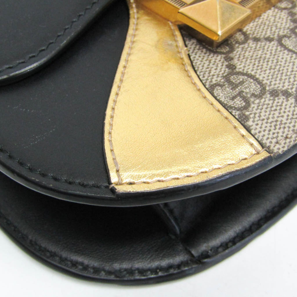 Osiride Shoulder Bag GG Coated Canvas and Leather Small