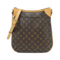 Louis Vuitton Marron Coated Canvas Shoulder Bag (Pre-Owned)