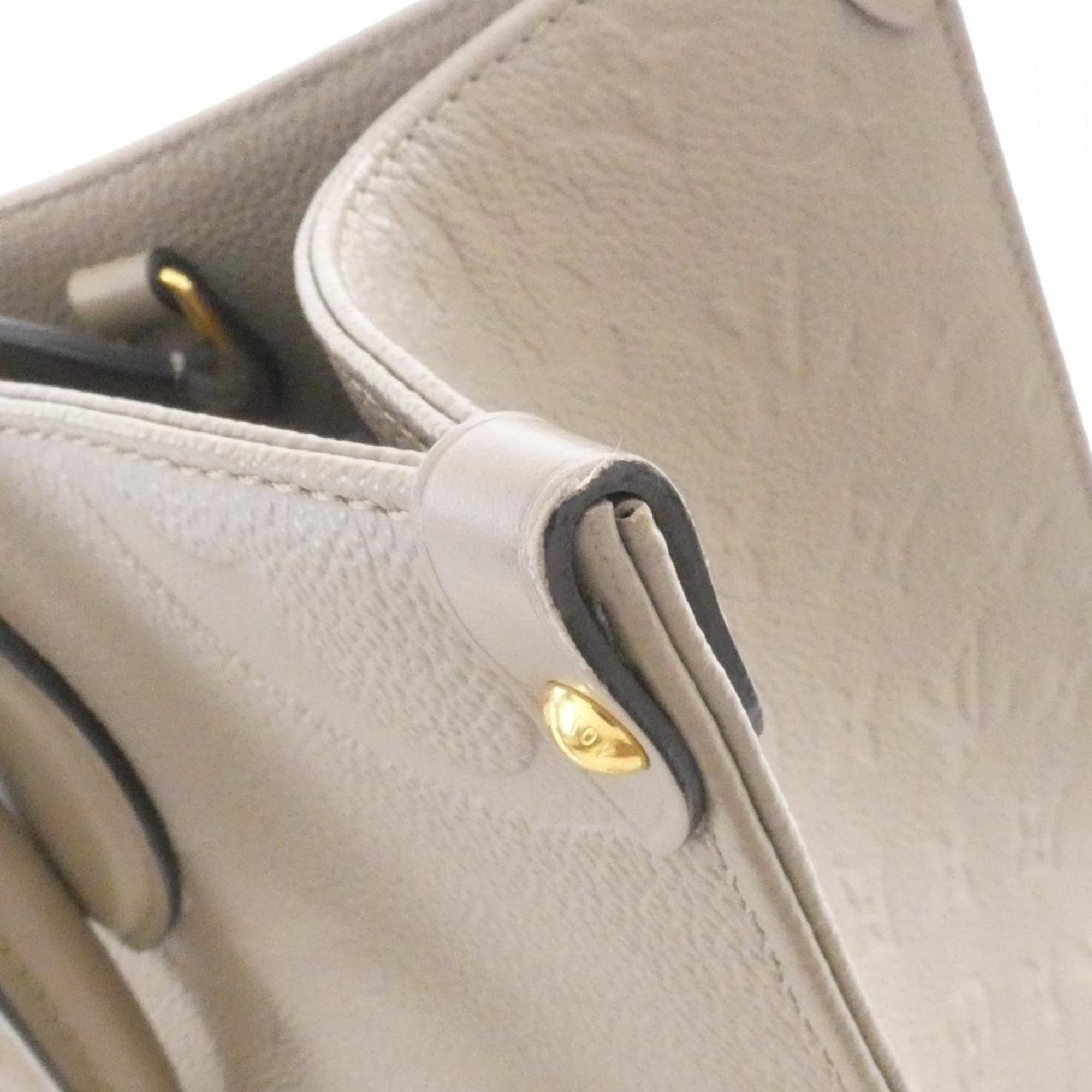 Louis Vuitton Beige Tourterelle Leather Handbag (Pre-Owned)