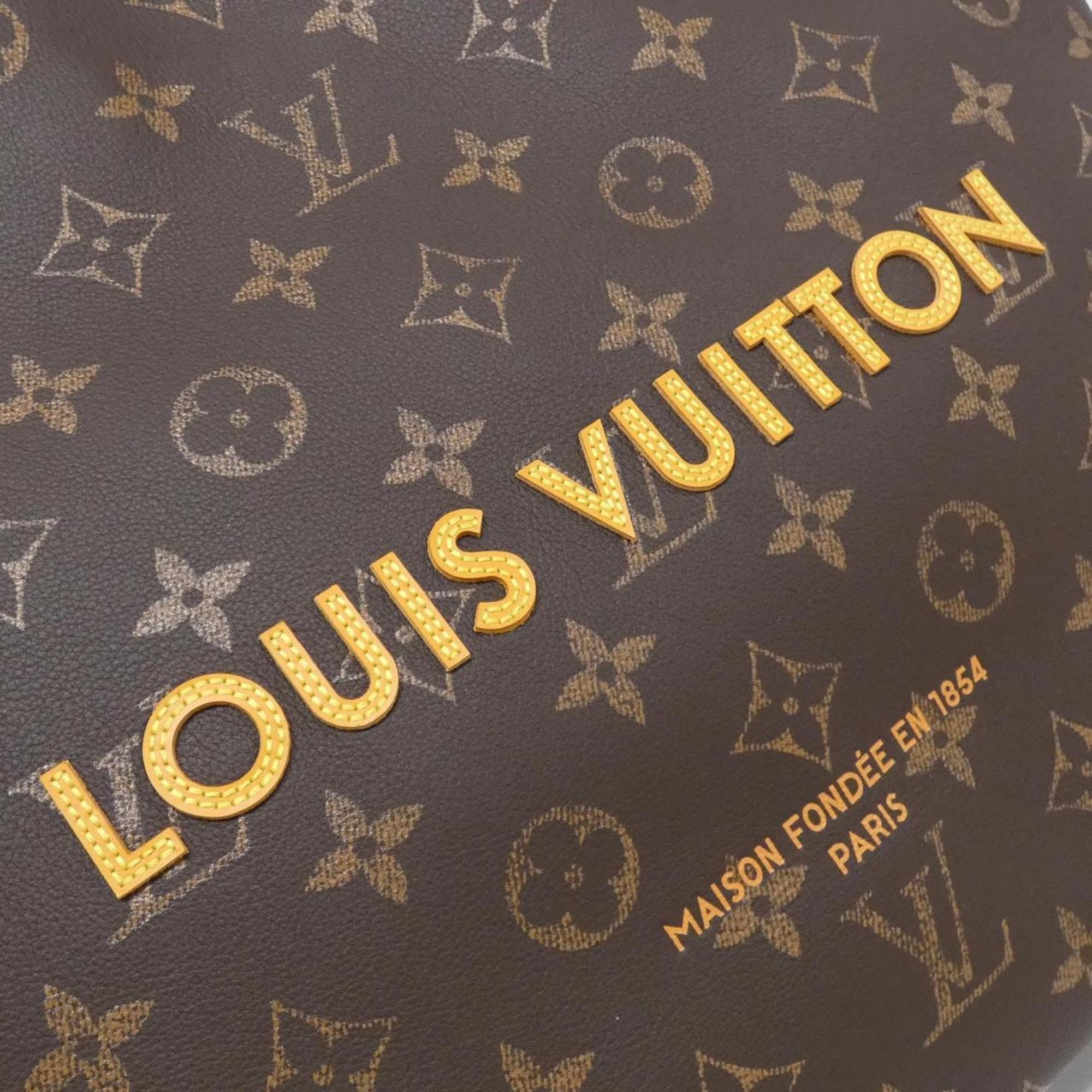 Louis Vuitton Marron Leather Handbag (Pre-Owned)