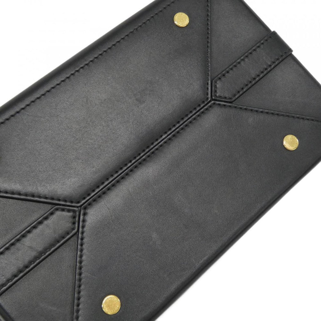 Louis Vuitton Black Leather Boston Bag (Pre-Owned)