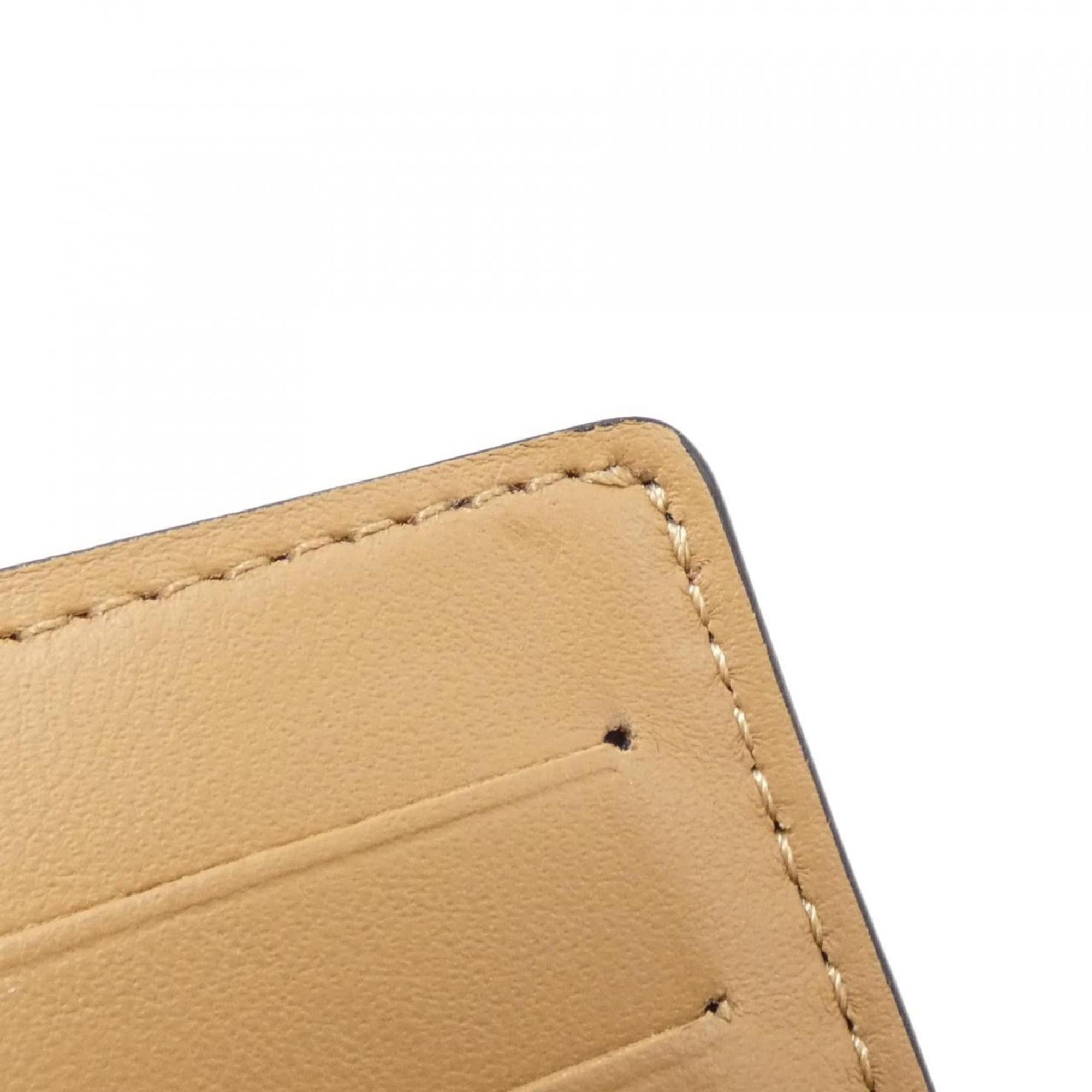 Louis Vuitton Taurillon Black Leather Wallet (Bi-Fold) (Pre-Owned)
