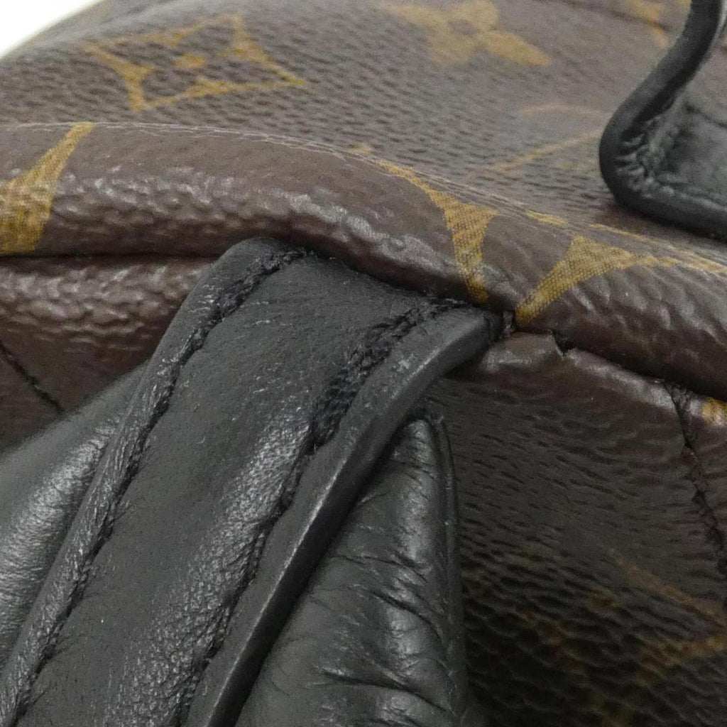 Louis Vuitton Marron Coated Canvas Backpack (Pre-Owned)