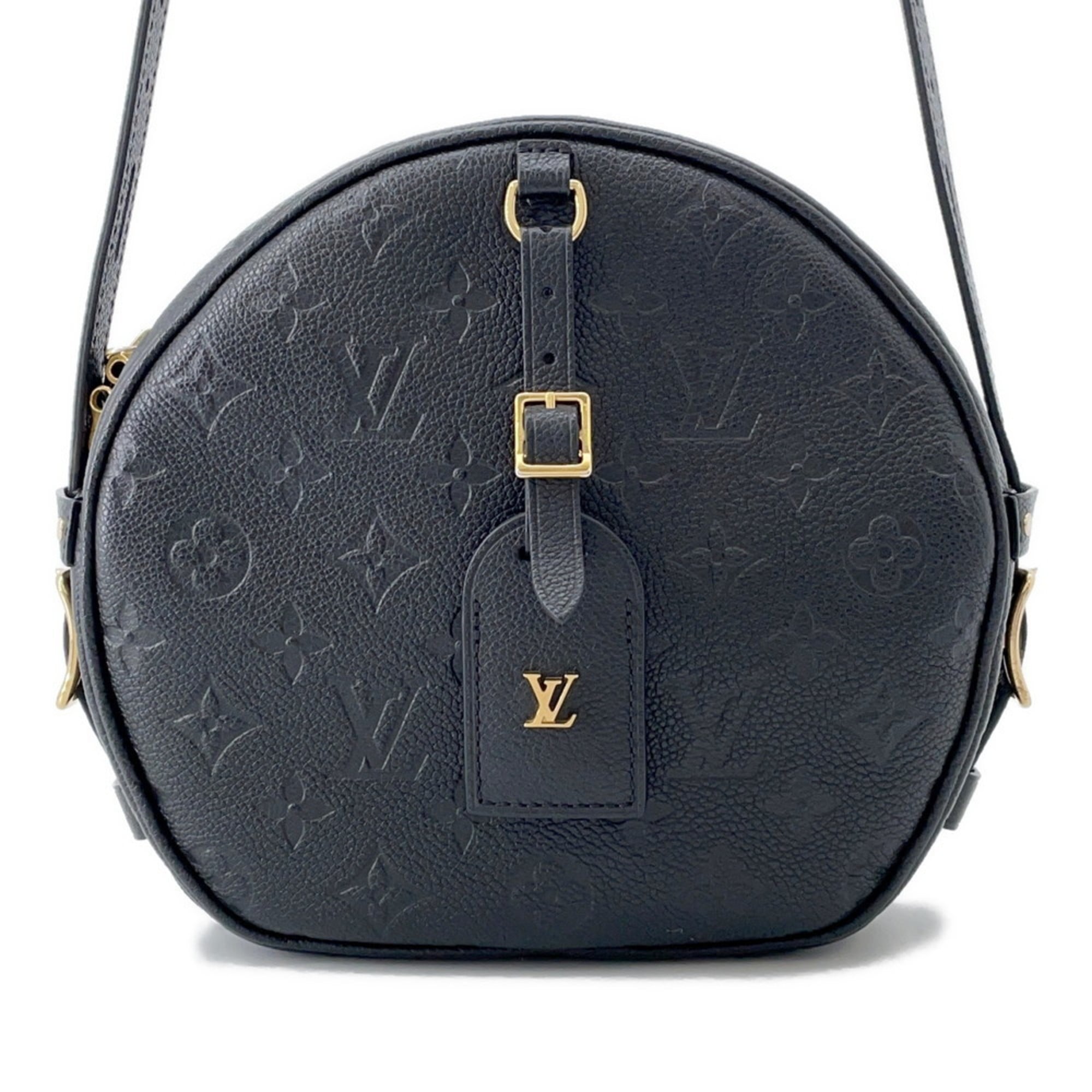 Louis Vuitton Monogram Empreinte Black Noir Monogram Empreinte Shoulder Bag (Pre-Owned)