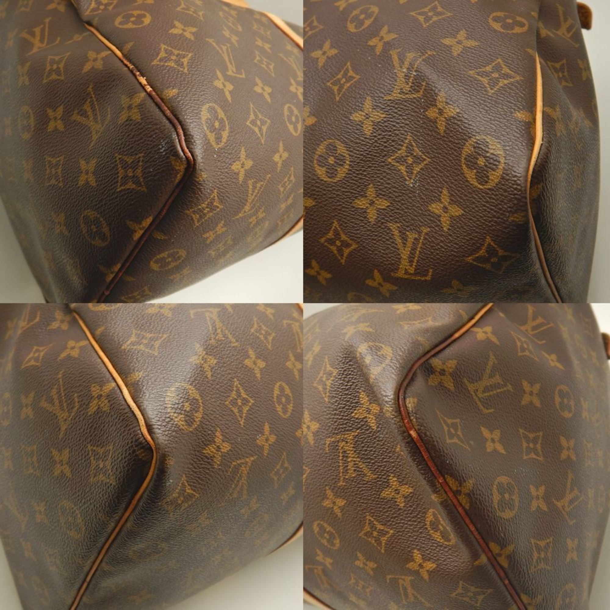 Louis Vuitton Monogram Brown Pvc Boston Bag (Pre-Owned)