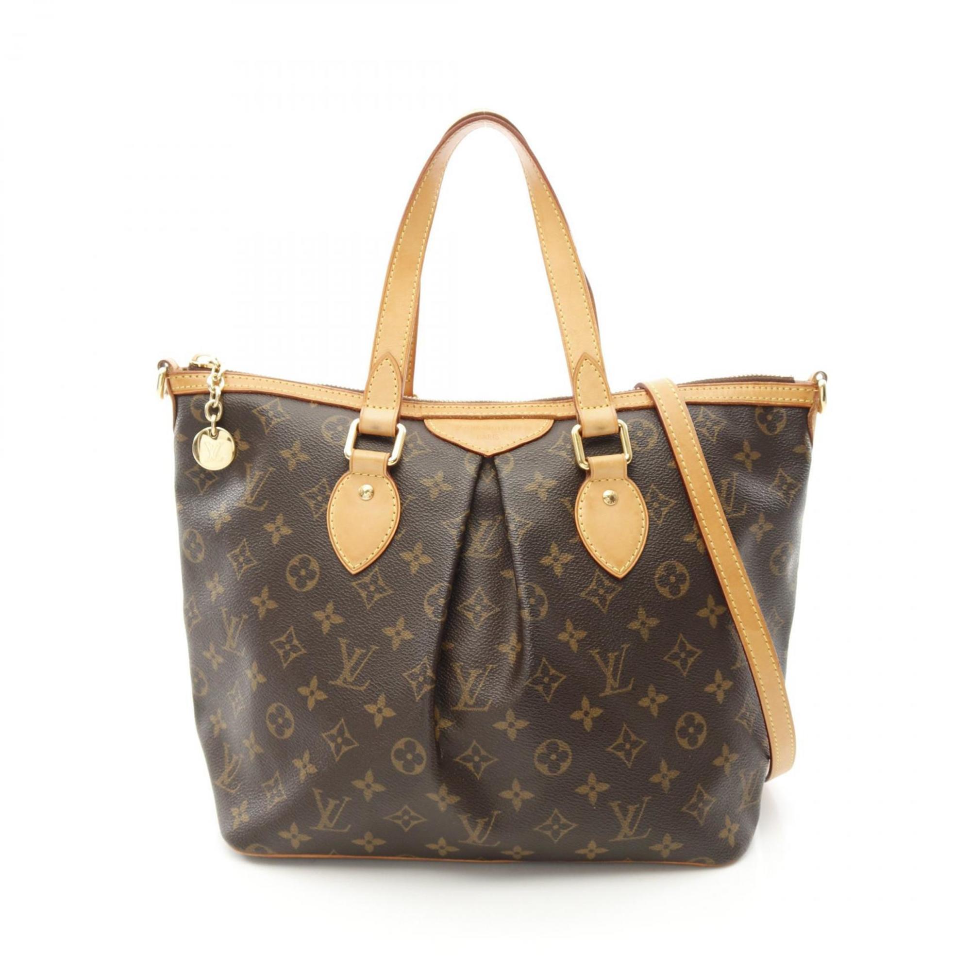 Louis Vuitton Brown Monogram Coated Canvas Handbag (Pre-Owned)