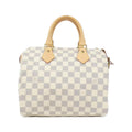 Louis Vuitton Azur Coated Canvas Boston Bag (Pre-Owned)