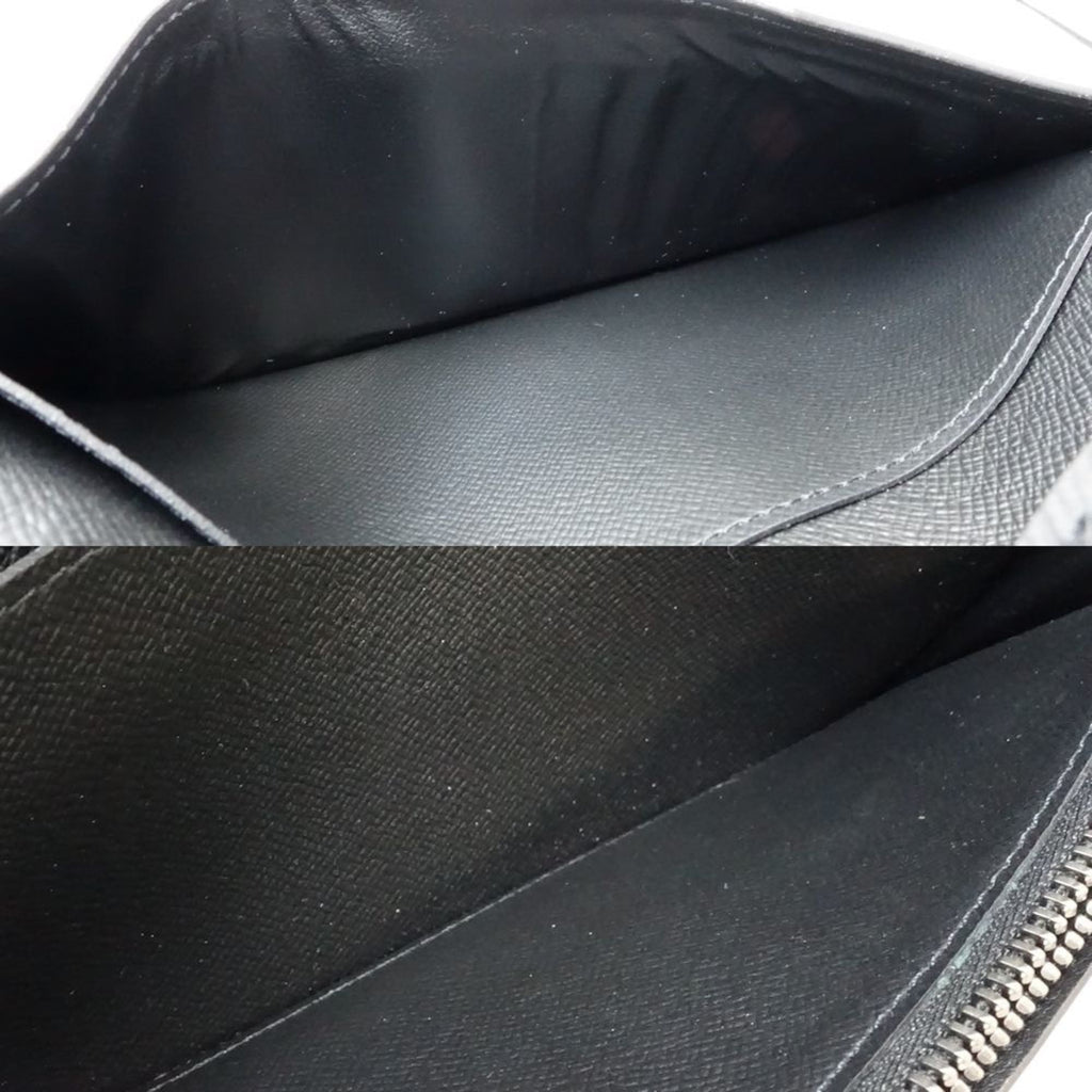 Louis Vuitton Black Monogram Eclipse Monogram Eclipse Long Wallet (Bi-Fold) (Pre-Owned)