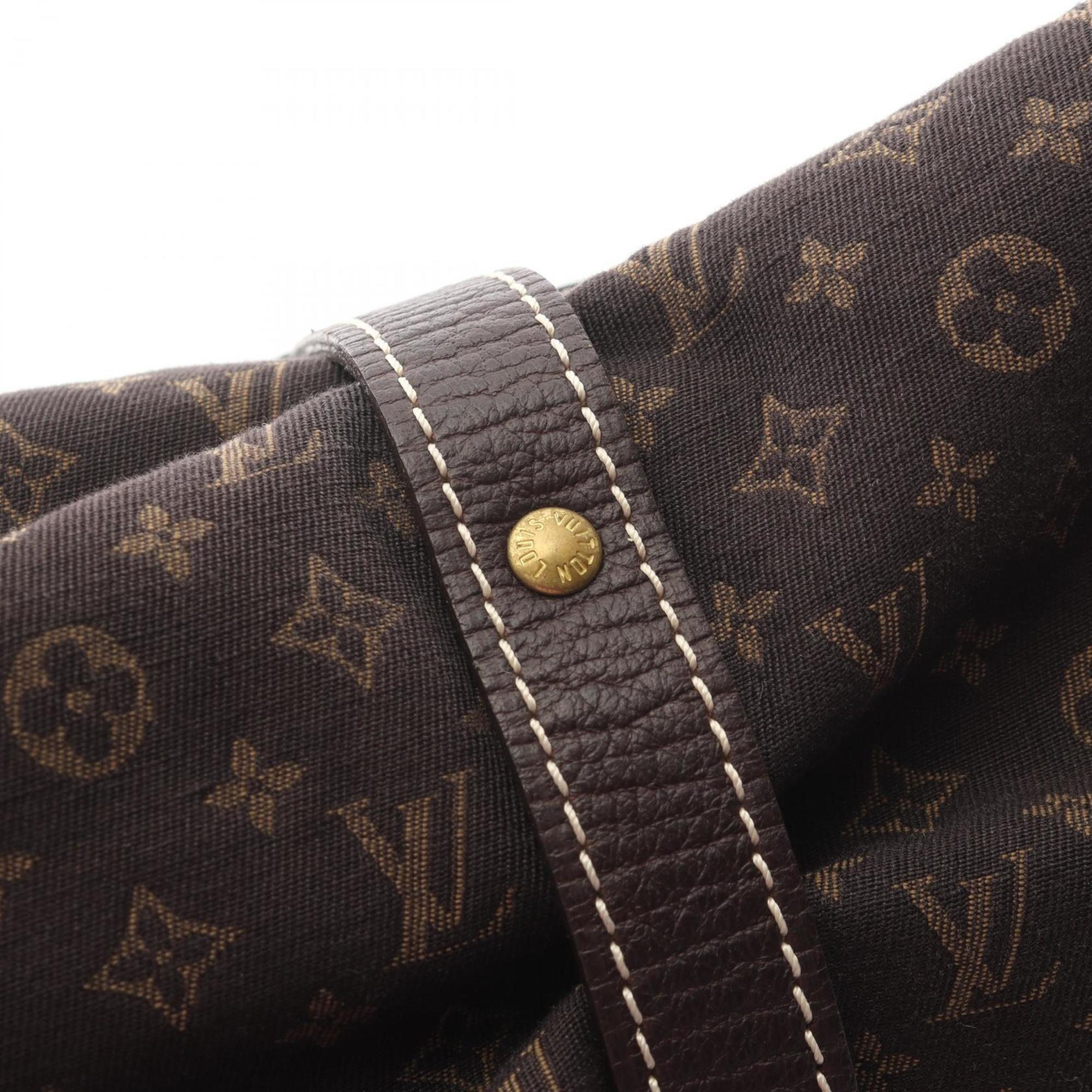 Louis Vuitton Brown Ebene Monogram Mini Lin Shoulder Bag (Pre-Owned)