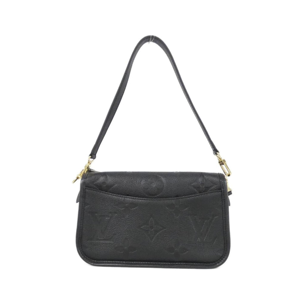 Louis Vuitton Bicolor Black Leather Shoulder Bag (Pre-Owned)