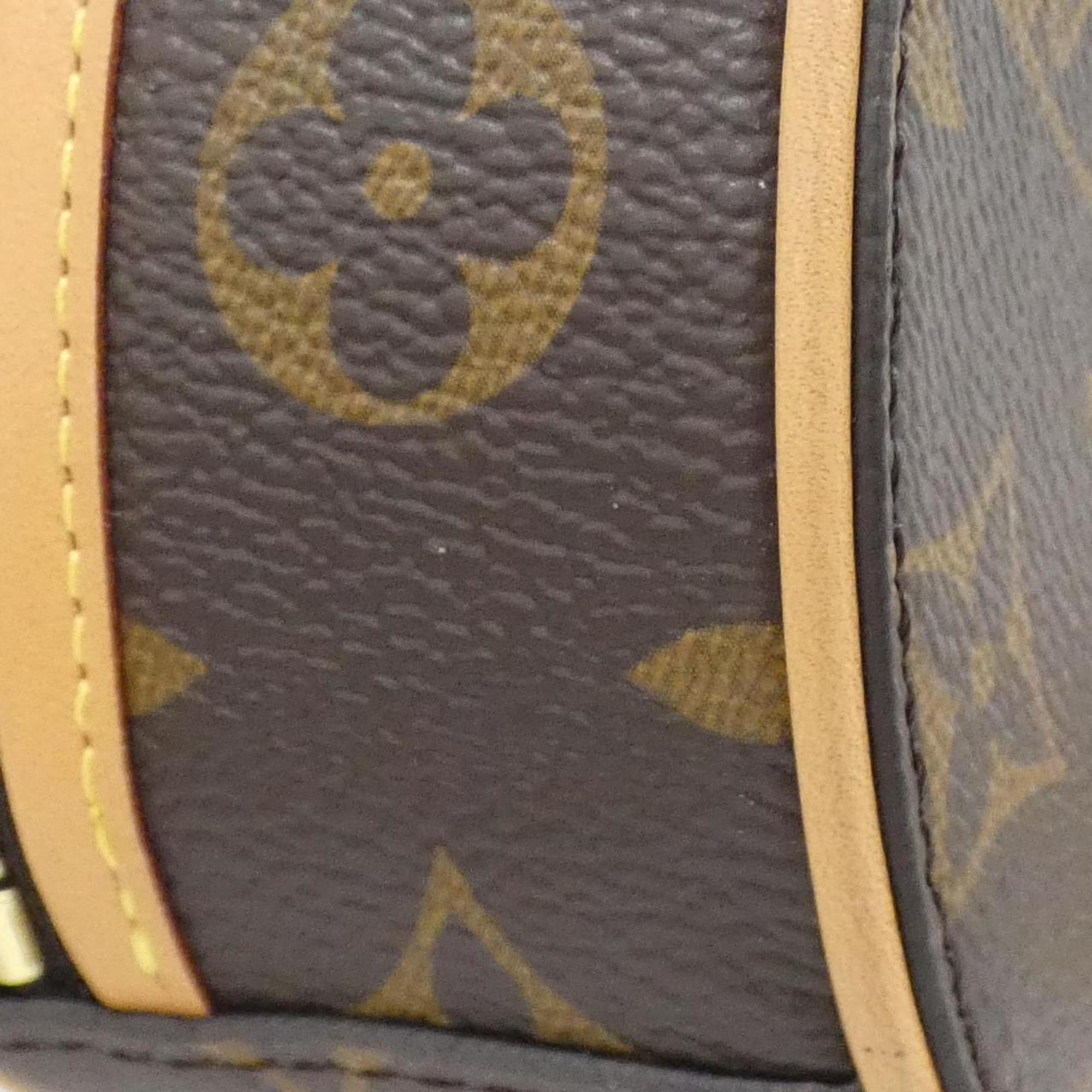 Louis Vuitton Marron Coated Canvas Handbag (Pre-Owned)