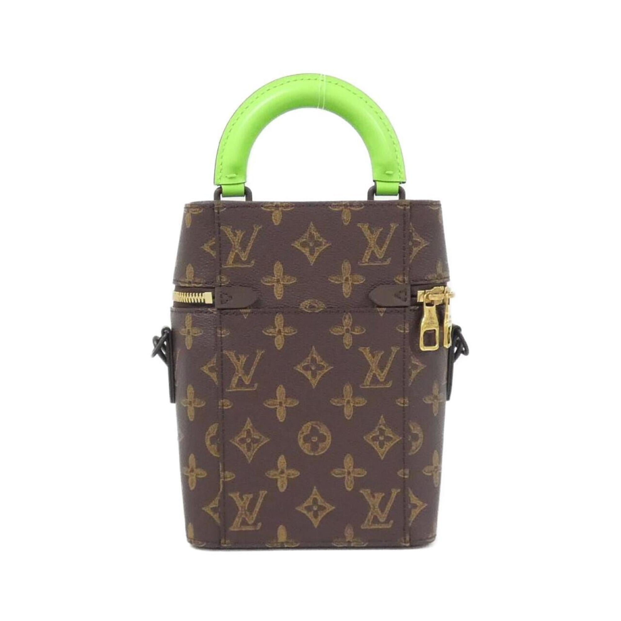 Louis Vuitton Brown Coated Canvas Handbag (Pre-Owned)