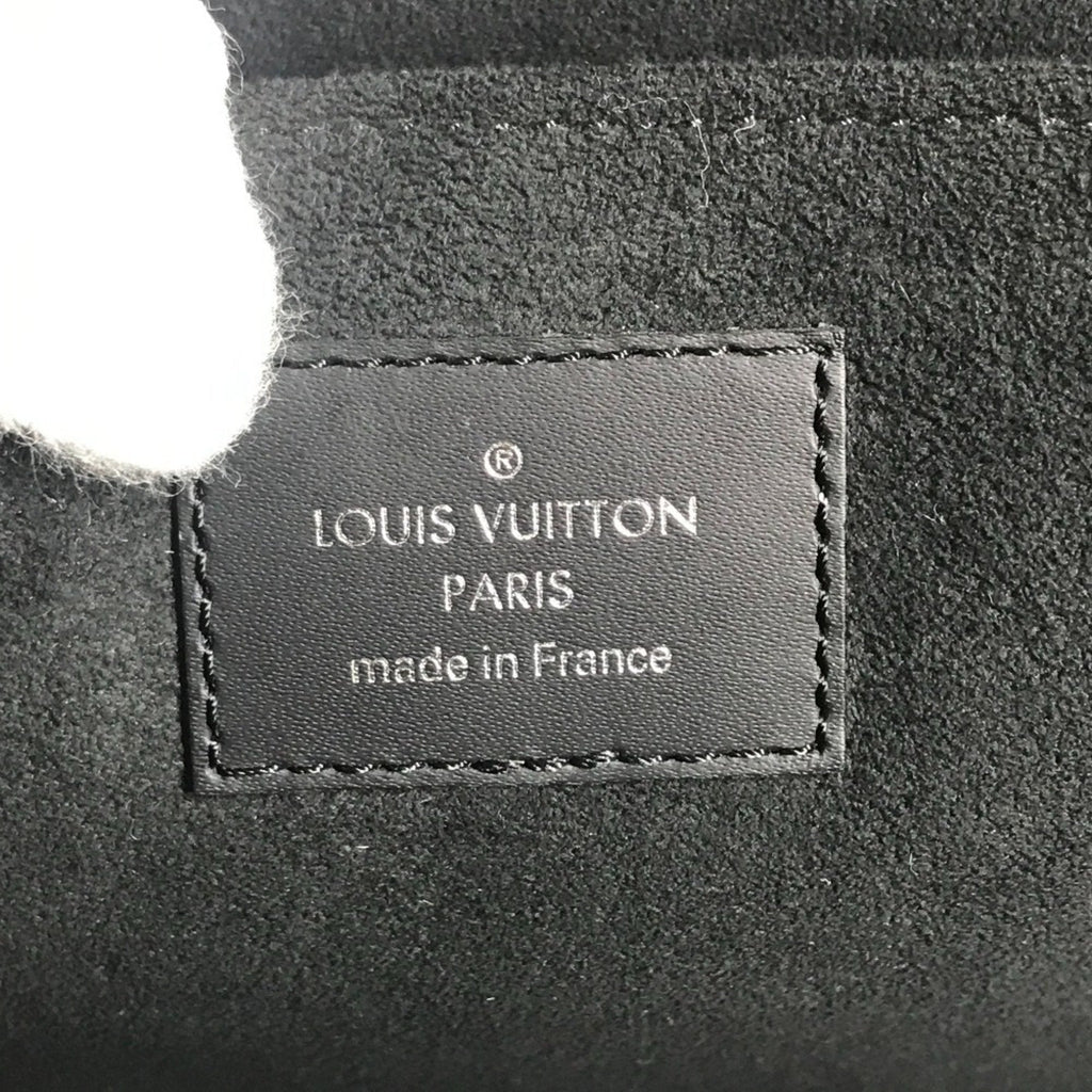 Louis Vuitton Black Noir Epi Leather Clutch Bag Pochette Pouch (Pre-Owned)