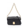 Louis Vuitton Black Noir Monogram Empreinte Handbag (Pre-Owned)