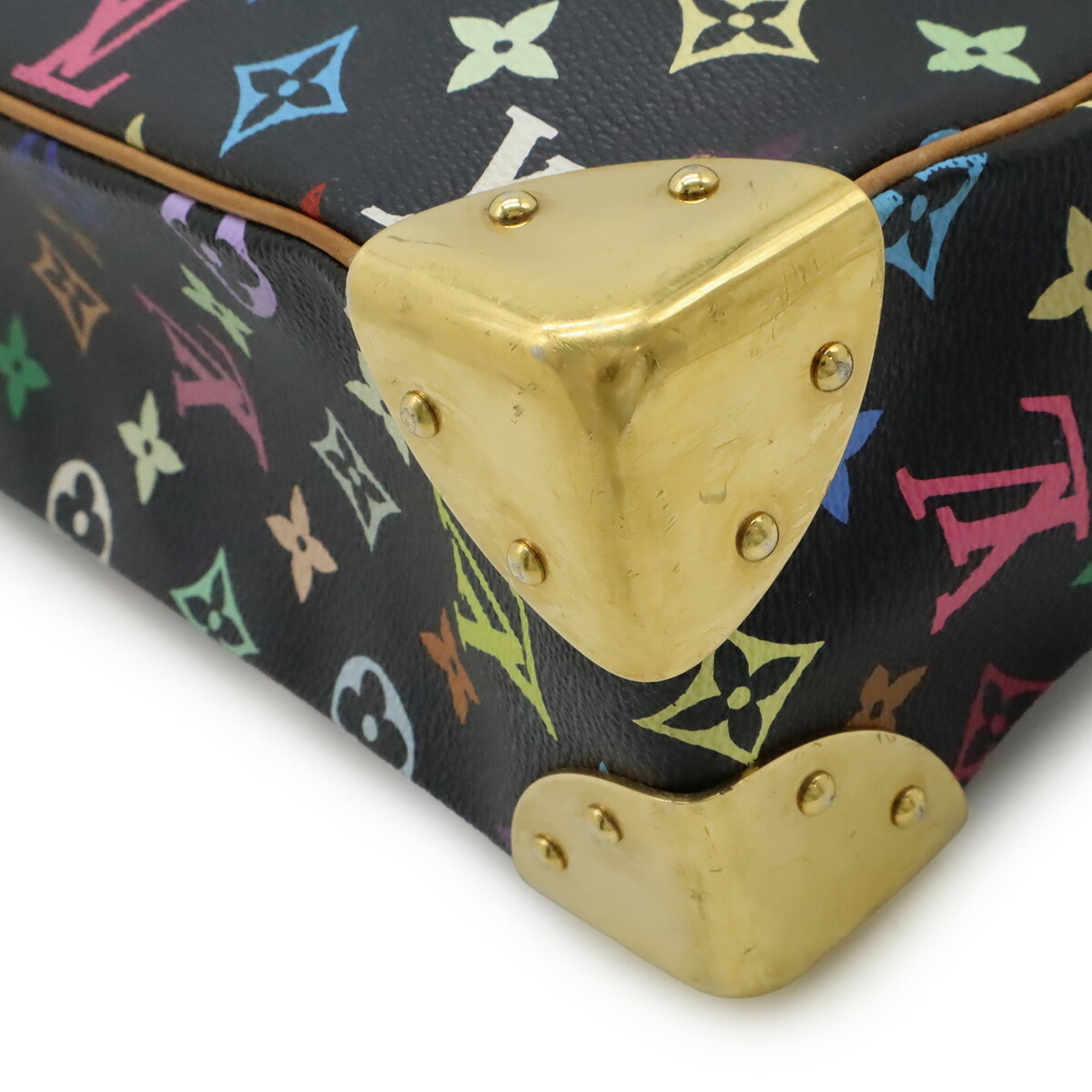 Louis Vuitton Black Monogram Multi-Color Monogram Multicolore Shoulder Bag (Pre-Owned)