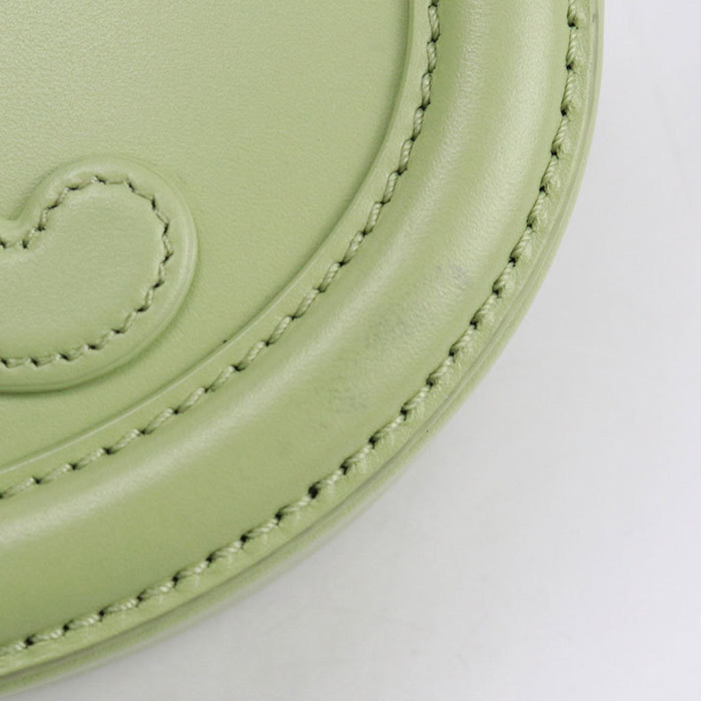 Triomphe Oval Crossbody Bag Leather