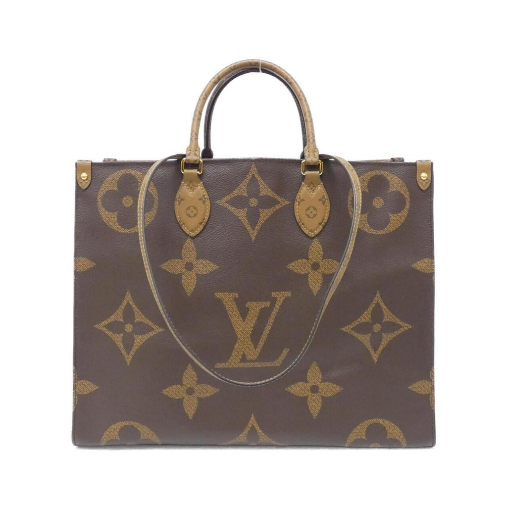 Louis Vuitton Monogram Marron Coated Canvas Handbag (Pre-Owned)