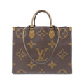 Louis Vuitton Monogram Marron Coated Canvas Handbag (Pre-Owned)