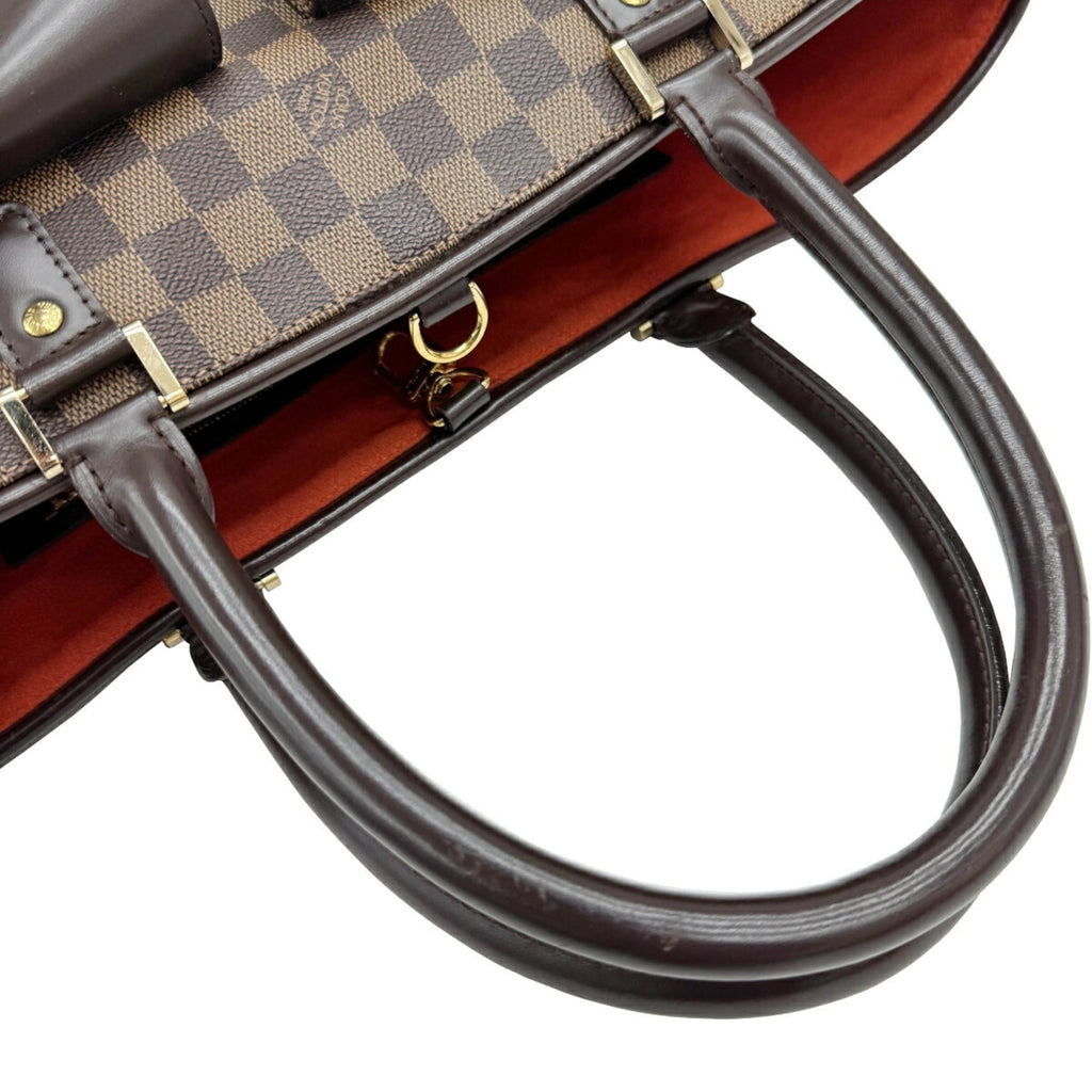 Louis Vuitton Brown Damier Canvas Tote Bag (Pre-Owned)