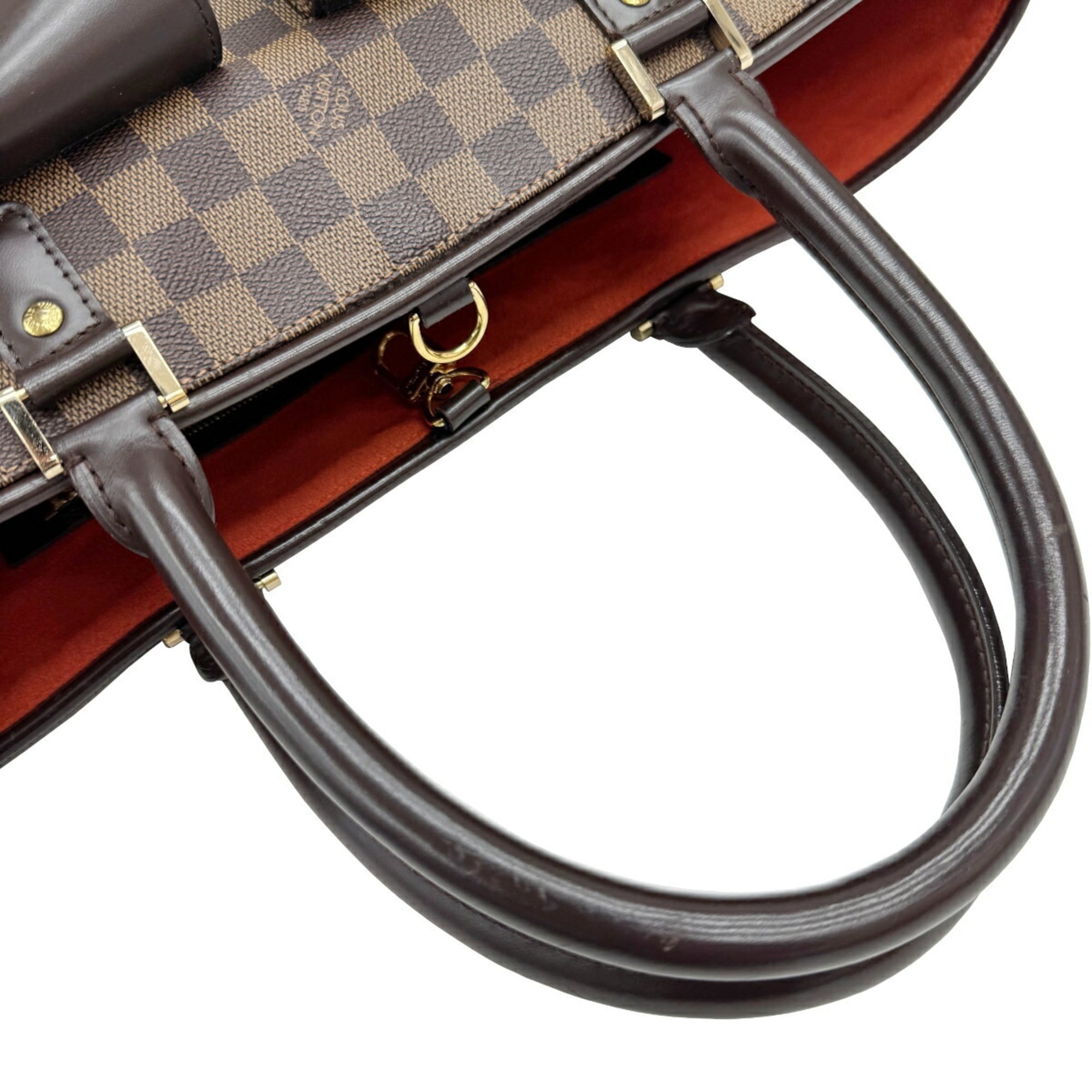 Louis Vuitton Brown Damier Canvas Tote Bag (Pre-Owned)