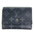 Louis Vuitton Black Monogram Eclipse Monogram Eclipse Wallet (Tri-Fold) (Pre-Owned)