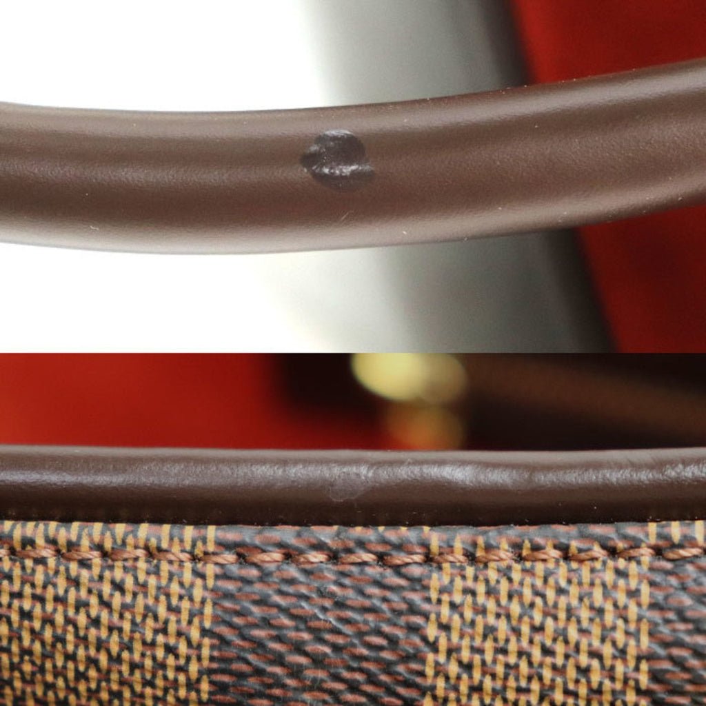 Louis Vuitton Damier Brown Damier Canvas Handbag (Pre-Owned)
