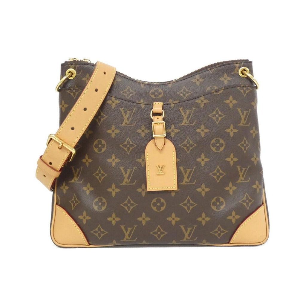 Louis Vuitton Marron Coated Canvas Shoulder Bag (Pre-Owned)