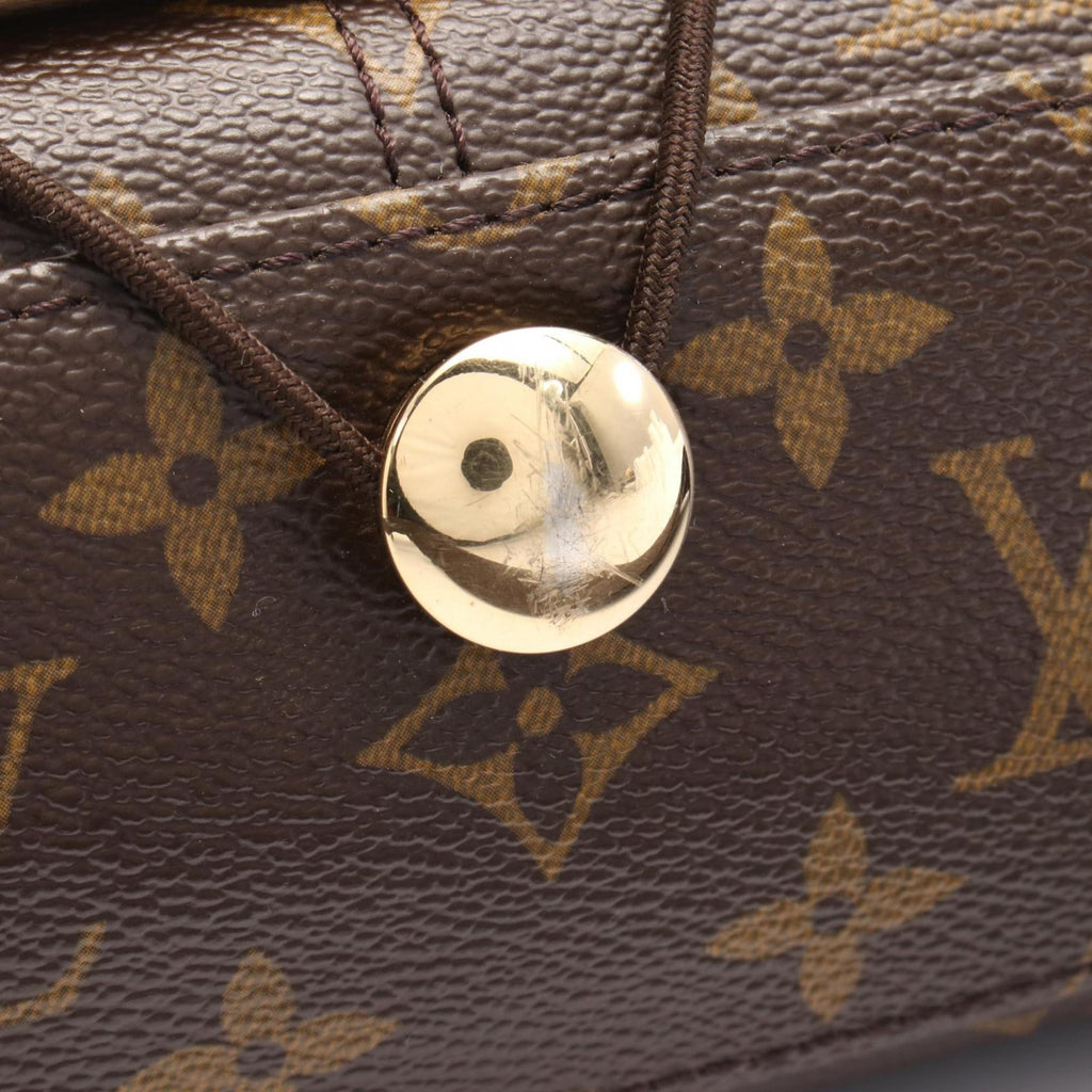 Louis Vuitton Brown Monogram Coated Canvas Shoulder Bag (Pre-Owned)