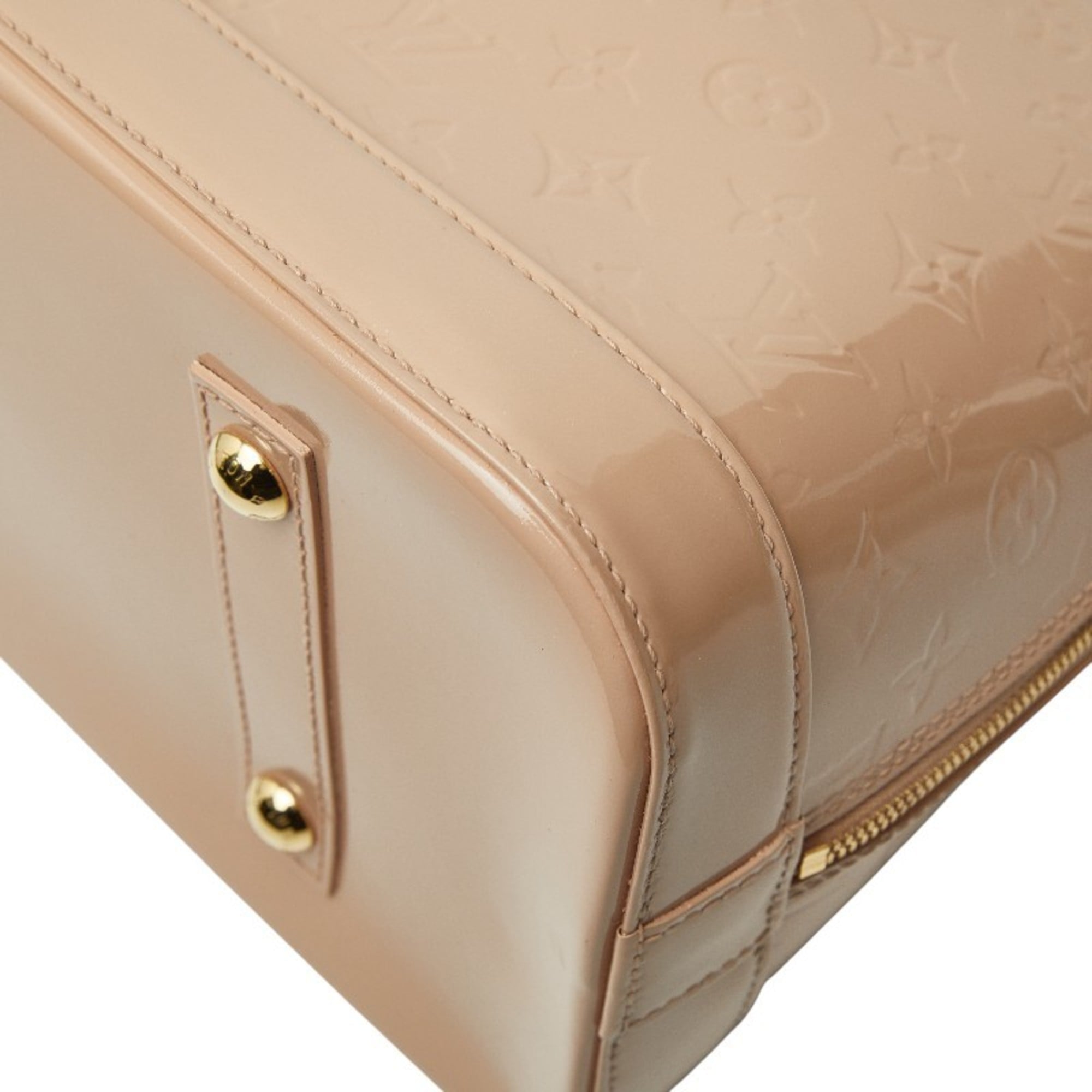 Louis Vuitton Monogram Rose Florentin Patent Leather Monogram Vernis Handbag (Pre-Owned)