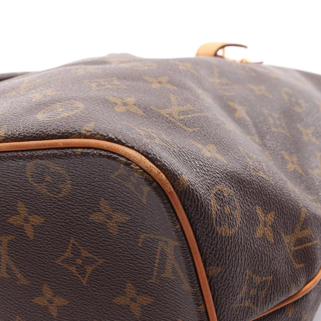 Louis Vuitton Brown Pvc Coated Canvas Leather Shoulder Bag (Pre-Owned)