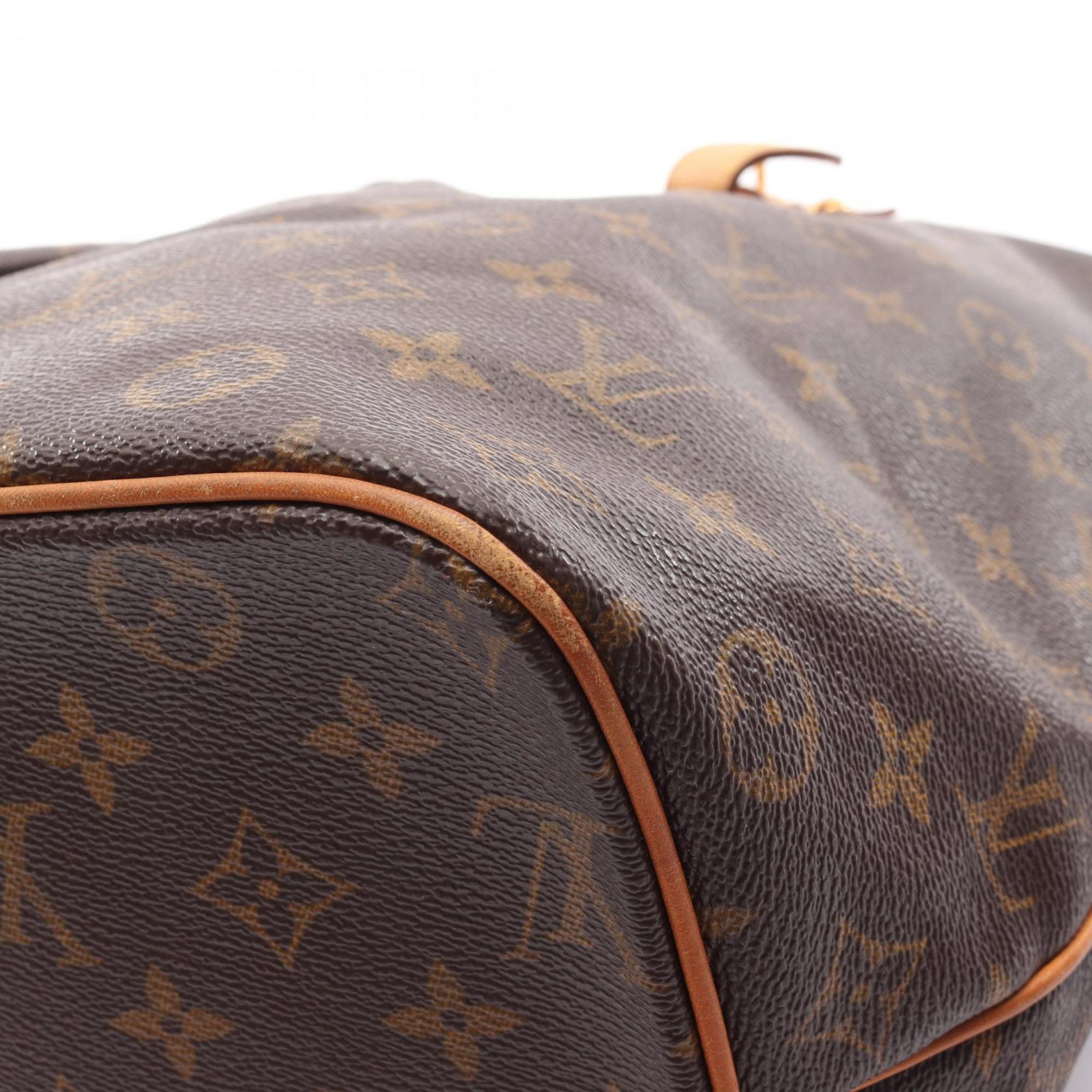 Louis Vuitton Brown Pvc Coated Canvas Leather Shoulder Bag (Pre-Owned)