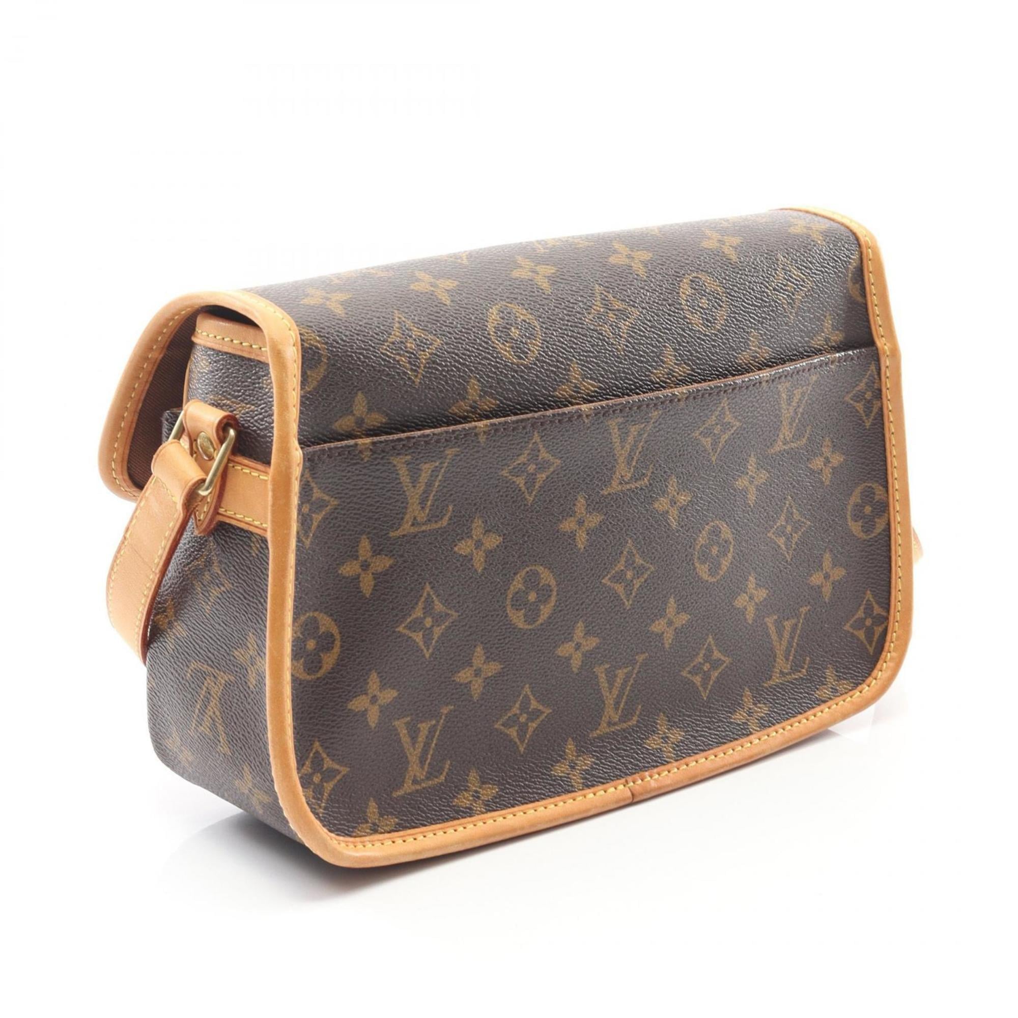 Louis Vuitton Brown Pvc Leather Shoulder Bag (Pre-Owned)