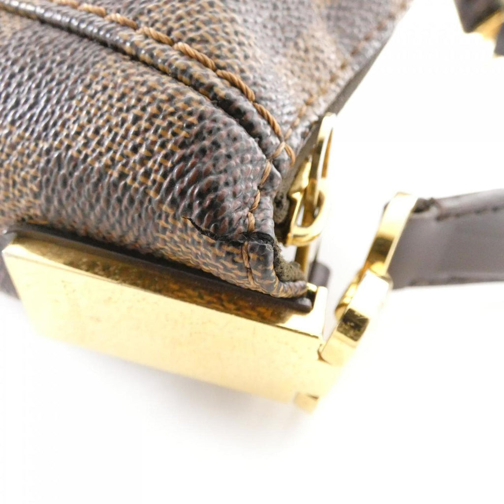 Louis Vuitton Ebene Coated Canvas Shoulder Bag (Pre-Owned)