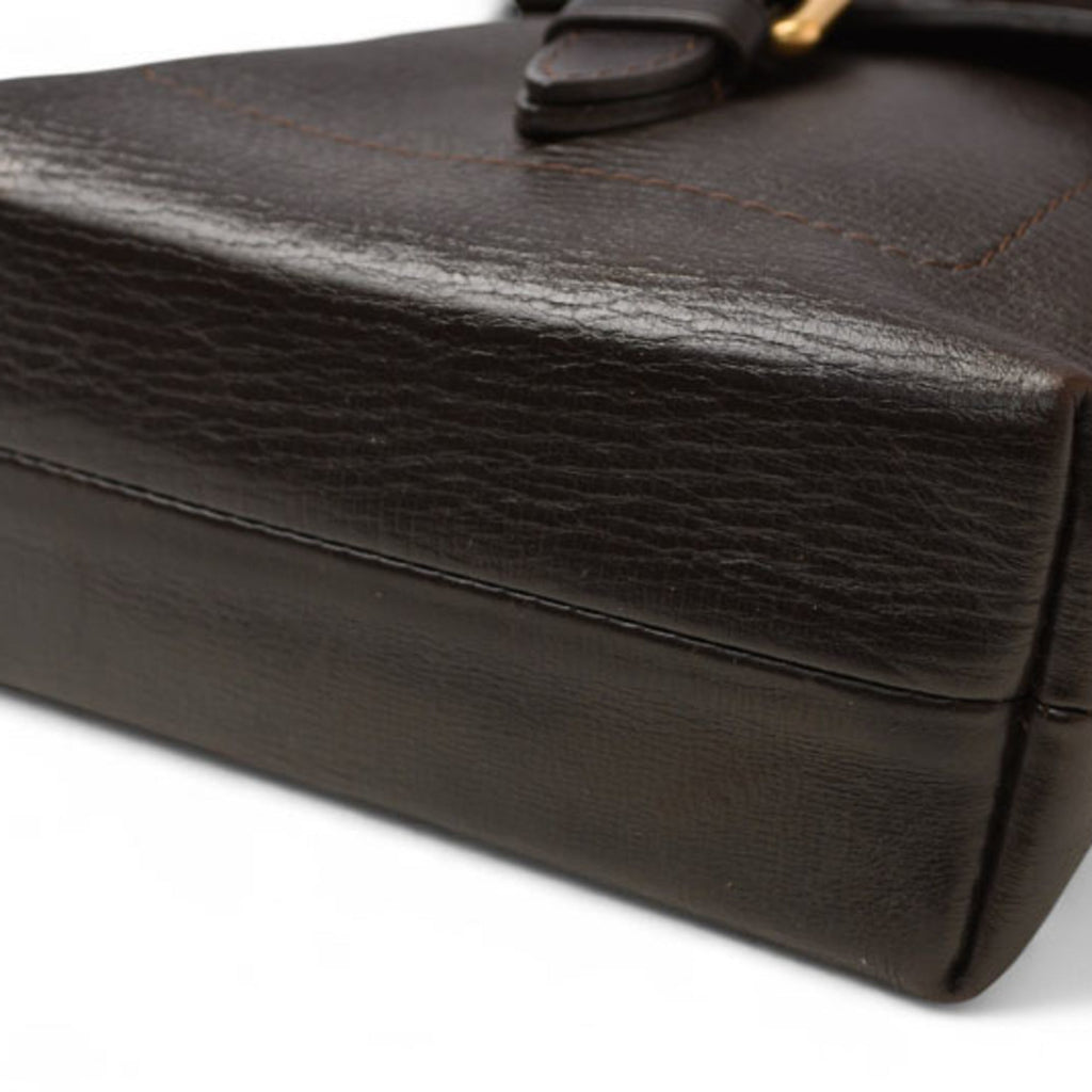 Louis Vuitton Coffee Utah Leather Shoulder Bag (Pre-Owned)