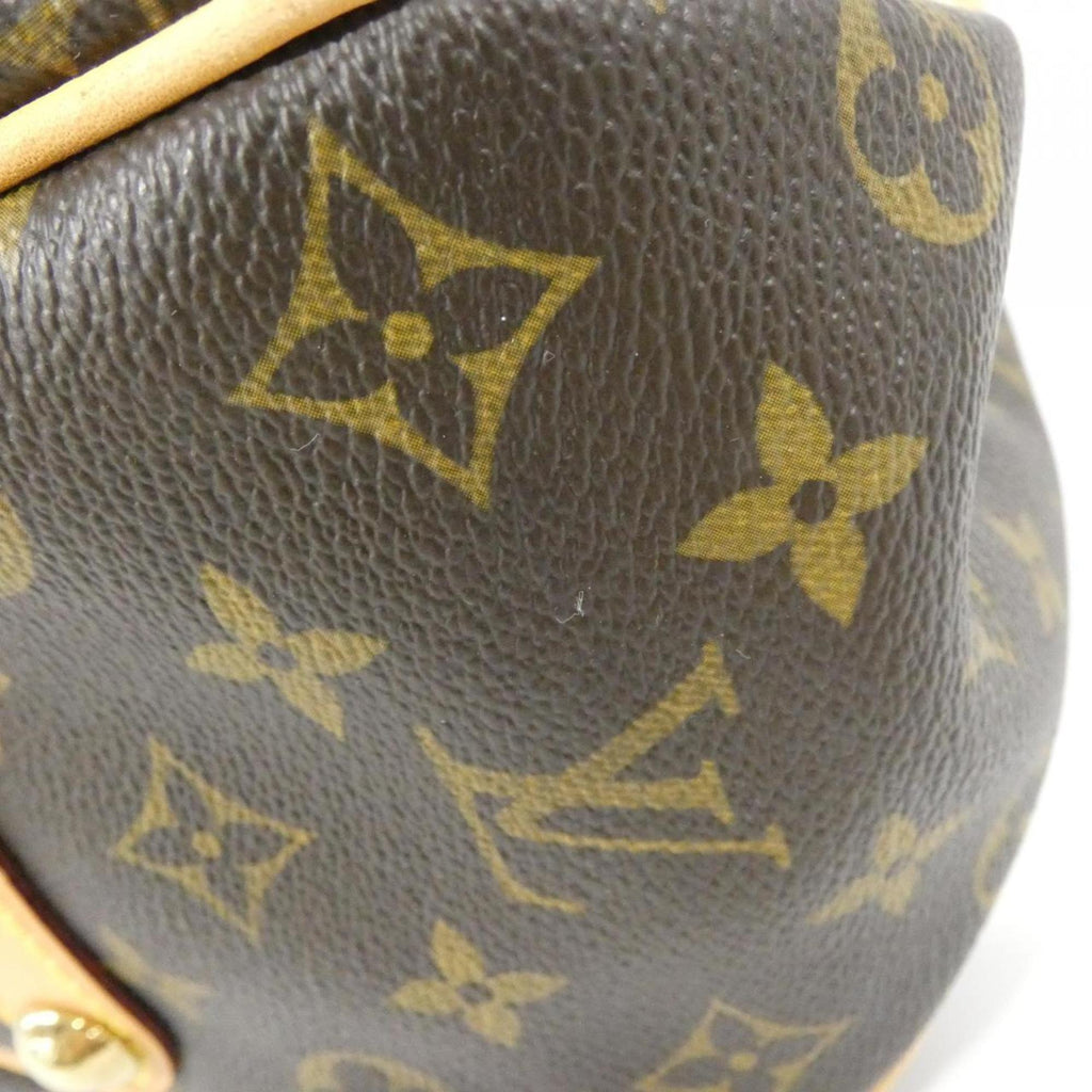 Louis Vuitton Brown Coated Canvas Shoulder Bag (Pre-Owned)