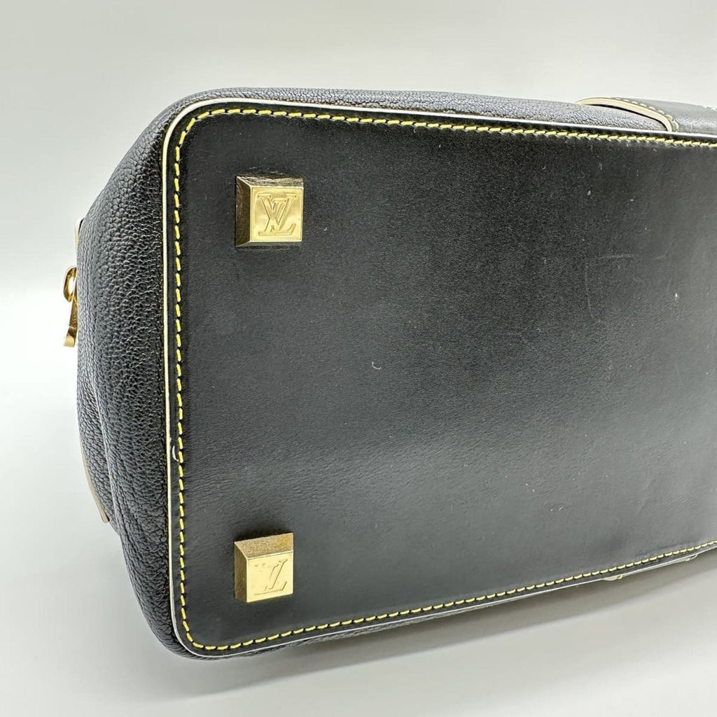 Louis Vuitton Black Suhali Leather Handbag (Pre-Owned)