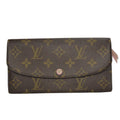 Louis Vuitton Brown Rose Ballerine Monogram Long Wallet (Bi-Fold) (Pre-Owned)