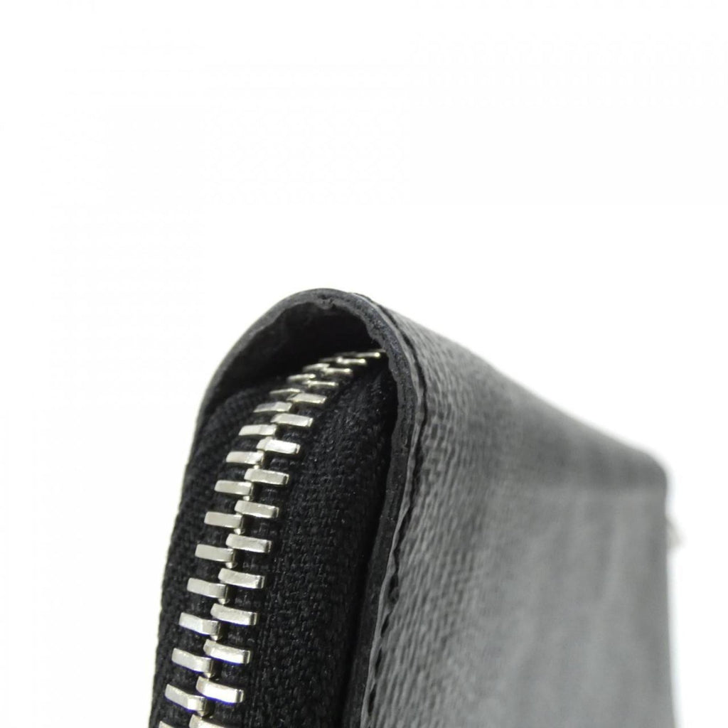 Louis Vuitton Dark Gray Graphite Coated Canvas Long Wallet (Bi-Fold) (Pre-Owned)
