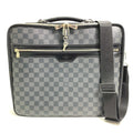 Louis Vuitton Damier Graphite Black Damier Graphite Shoulder Bag (Pre-Owned)