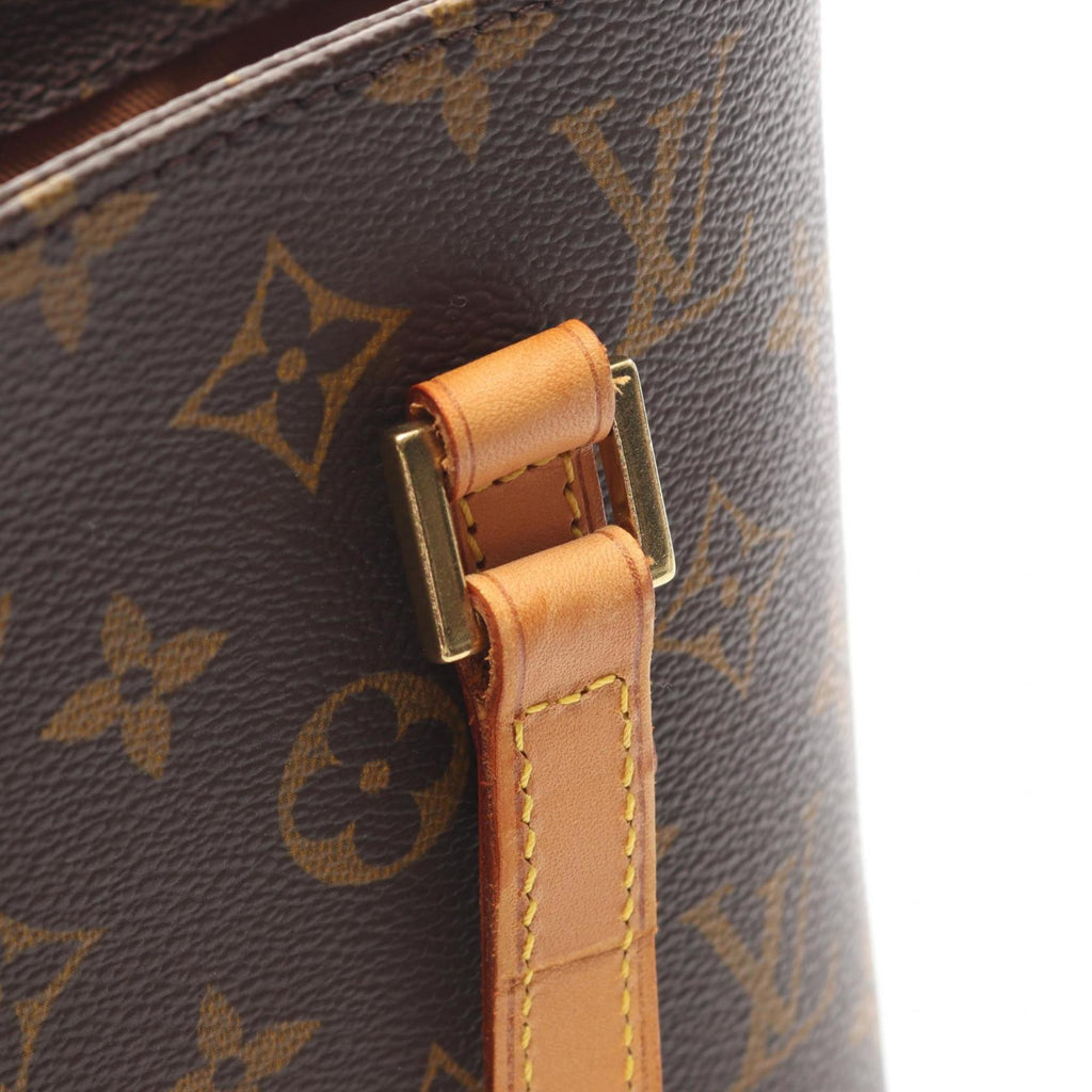 Louis Vuitton Brown Coated Canvas Leather Handbag (Pre-Owned)