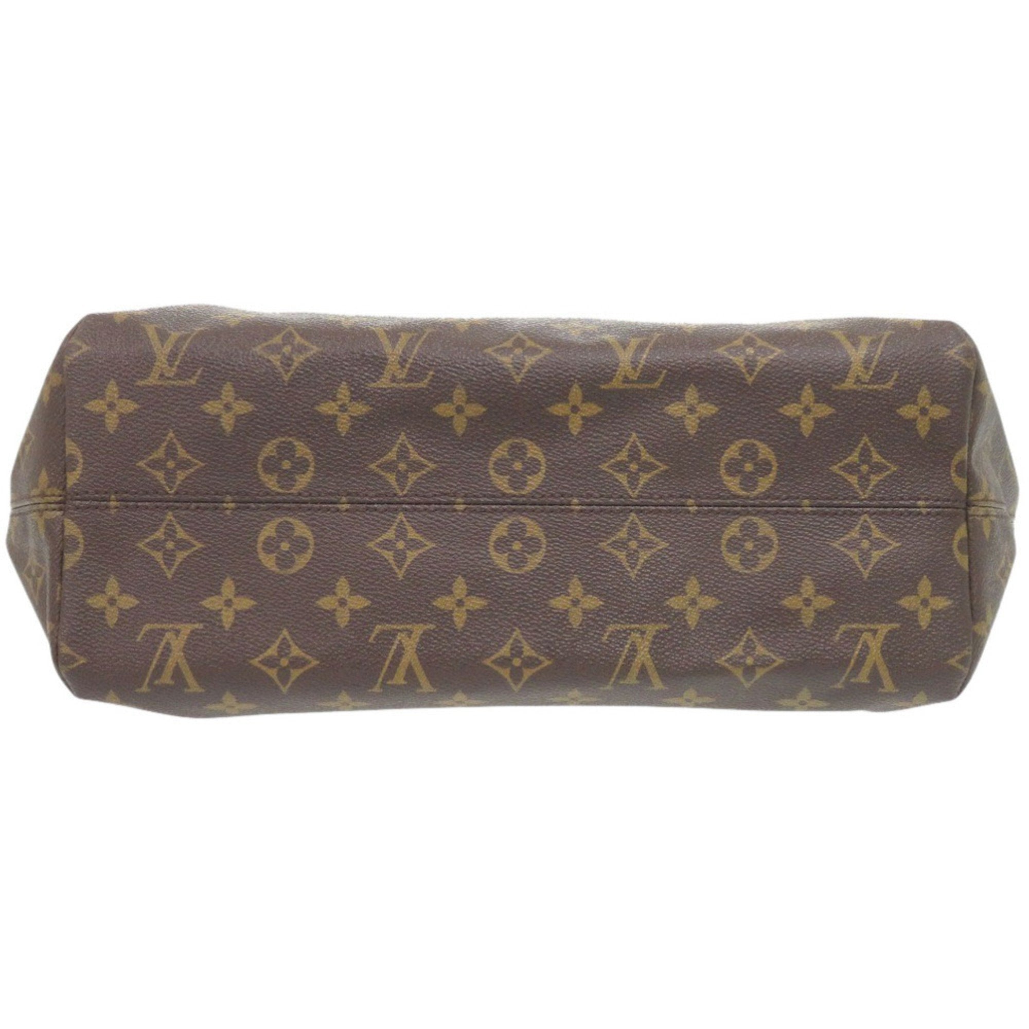 Louis Vuitton Brown Monogram Canvas Tote Bag (Pre-Owned)