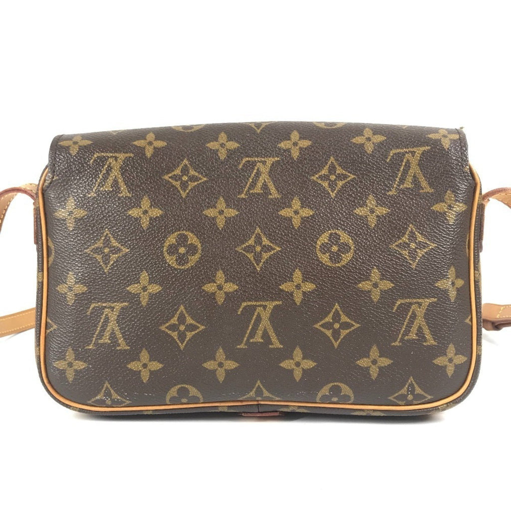 Louis Vuitton Brown Monogram Canvas Pochette Shoulder Bag (Pre-Owned)